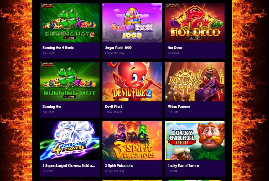Azino777 Casino official website is its game library